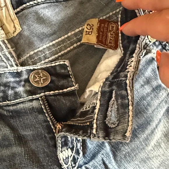 Big Star Women's Blue Boot Cut Jeans - Picture 4 of 10